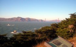 Golden Gate Bridge on SF Coast- shot with 2.0 megapixel O... by Andrew Kubica 